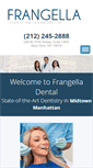 Mobile Screenshot of drfrangella.com